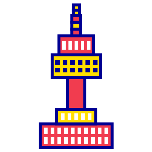 torre Generic Outline Color icono