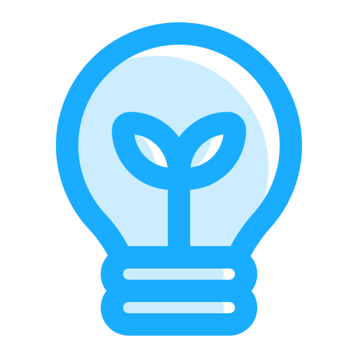 グリーンエネルギー Generic Blue icon
