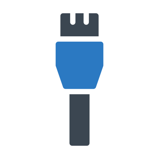 usb 케이블 Generic Blue icon