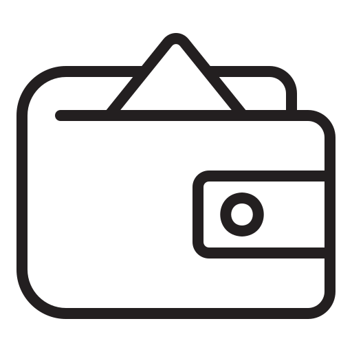 Wallet Generic Detailed Outline icon