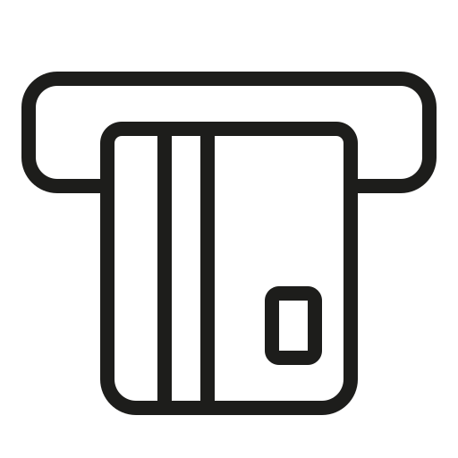 geldautomat Generic Detailed Outline icon