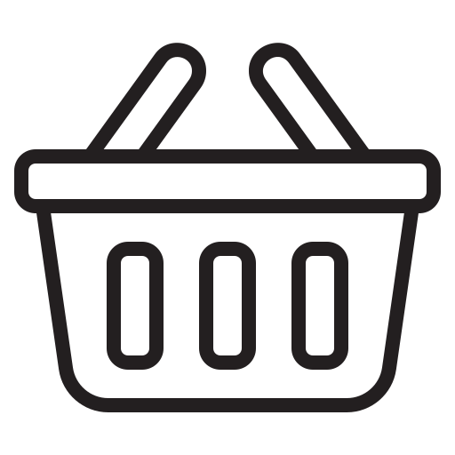 Shopping basket Generic Detailed Outline icon