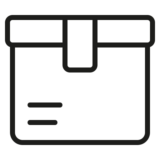 Box Generic Detailed Outline icon