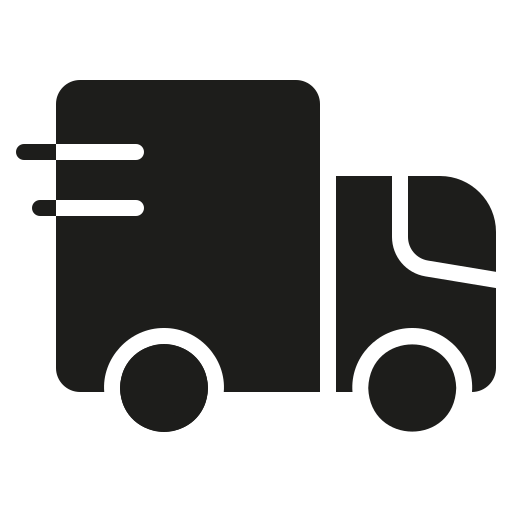 ciężarówka dostawcza Generic Glyph ikona