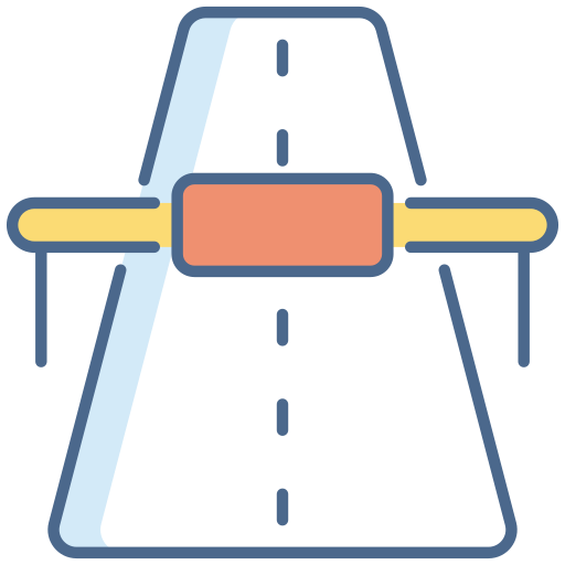 Highway sign Generic Outline Color icon
