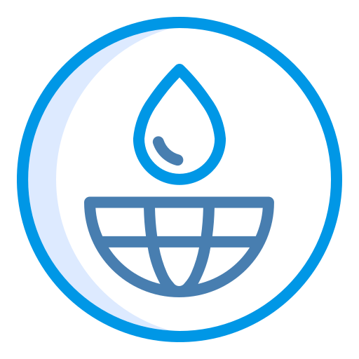 Save water Generic Blue icon