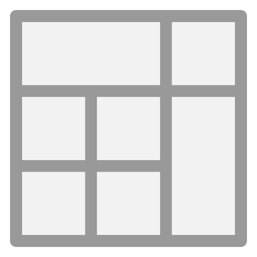 layout Generic Grey icon