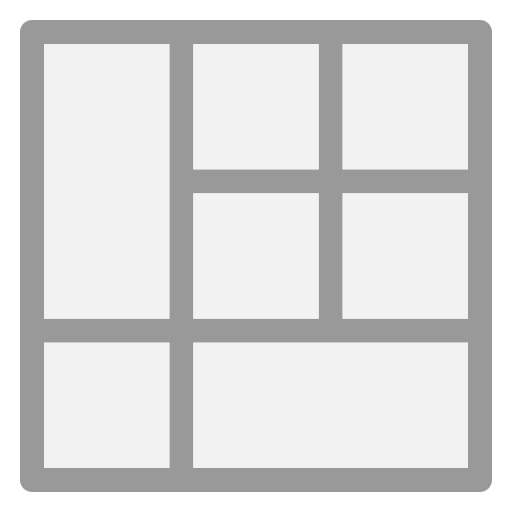 layout Generic Grey icon