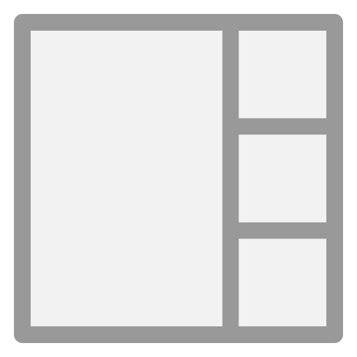 layout Generic Grey Ícone