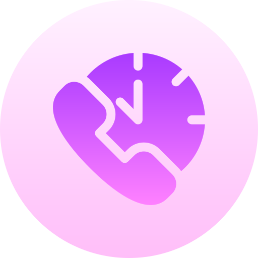 Hot line Basic Gradient Circular icon