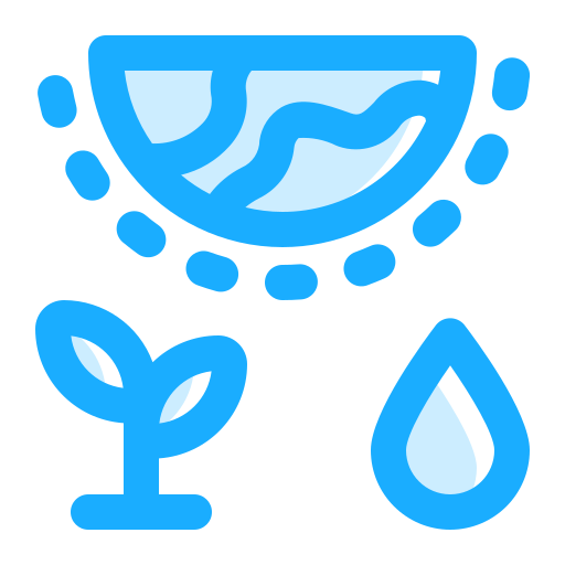 생태계 Generic Blue icon