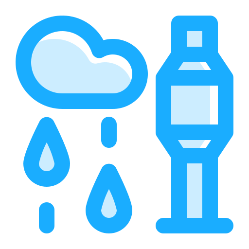 Rainfall Generic Blue icon