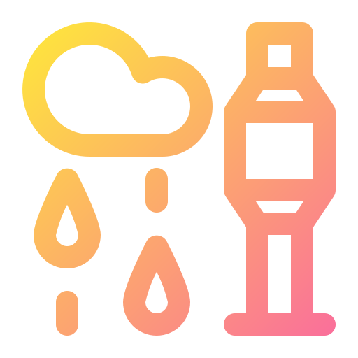 lluvia Generic Gradient icono