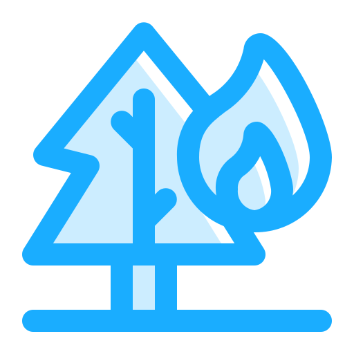 Лесной пожар Generic Blue иконка