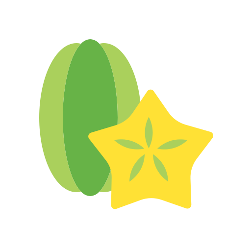 Звездный фрукт Generic Flat иконка