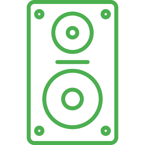 luidsprekerbox Generic Simple Colors icoon