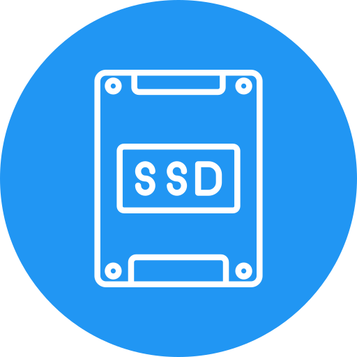 ssd schijf Generic Flat icoon