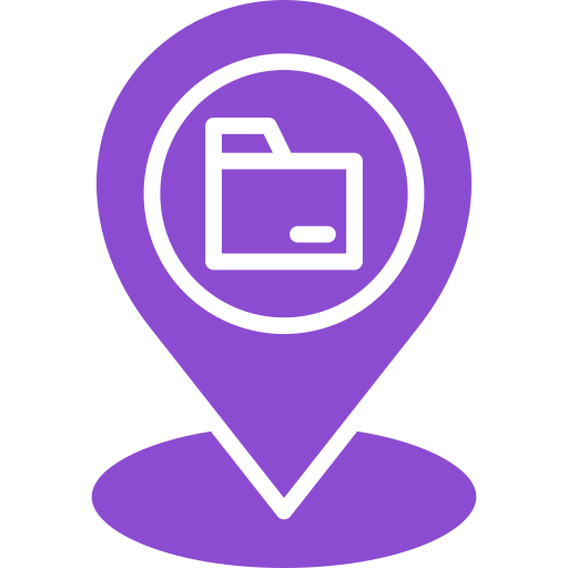 map Generic Flat icoon
