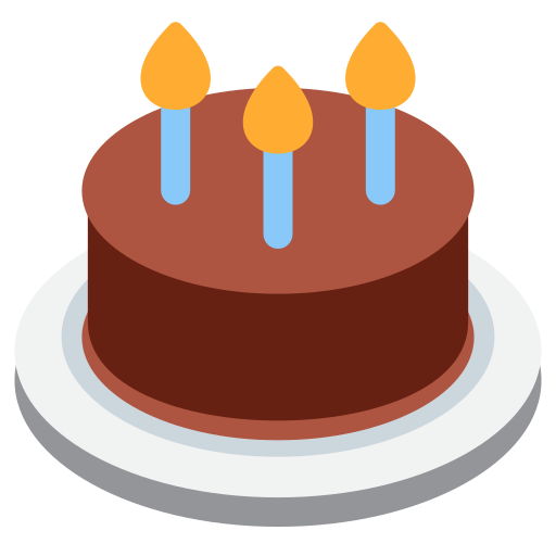 誕生日ケーキ Generic Flat icon