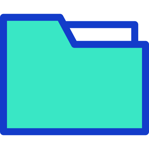 Folder Generic Blue icon