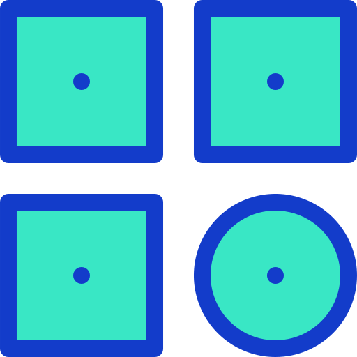 menu Generic Blue ikona