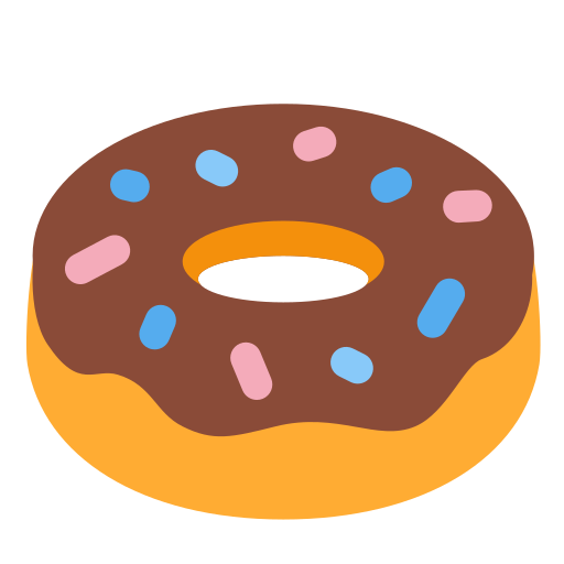 donut Generic Flat icoon