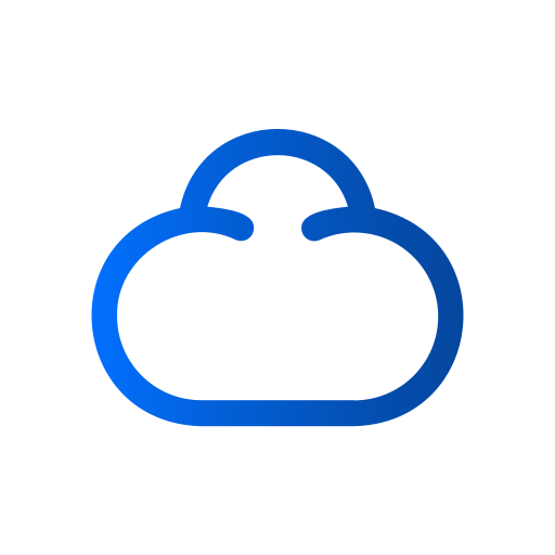 Cloudy Generic Gradient icon