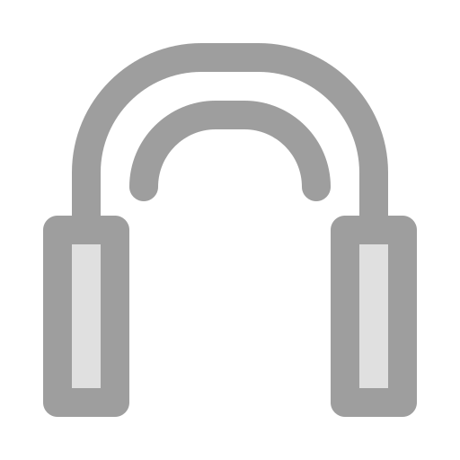 Headphone Generic Grey icon
