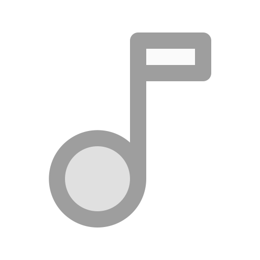 musica Generic Grey icona