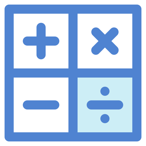 Калькулятор Generic Blue иконка