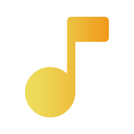 música Generic Flat Gradient icono
