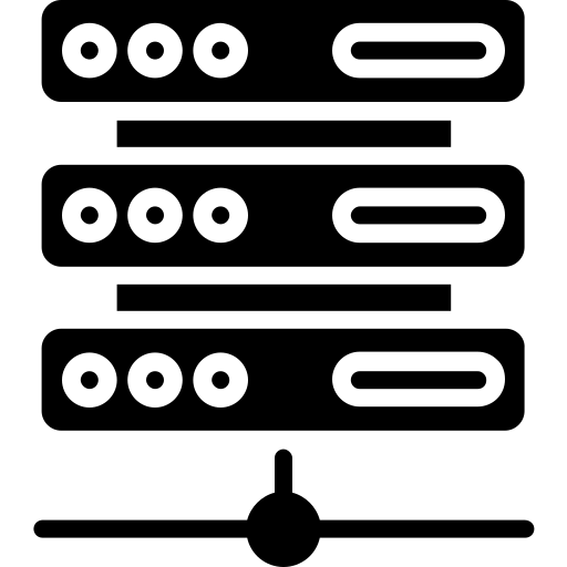 server ospitante Generic Glyph icona