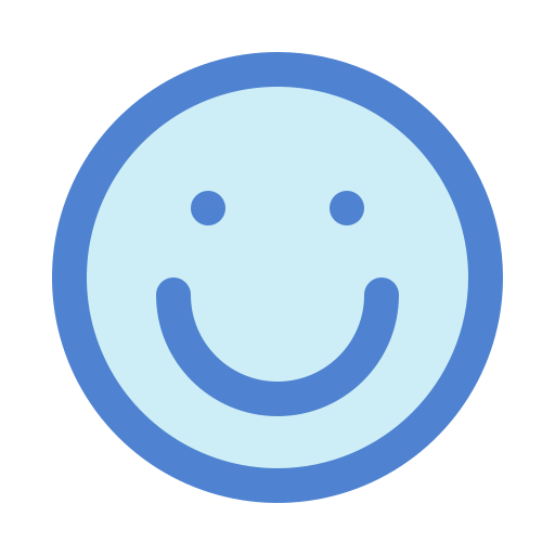 sonrisa Generic Blue icono