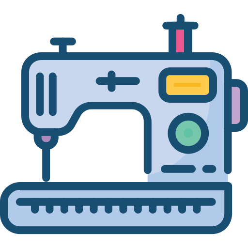 Overlock sewing machine Generic Outline Color icon