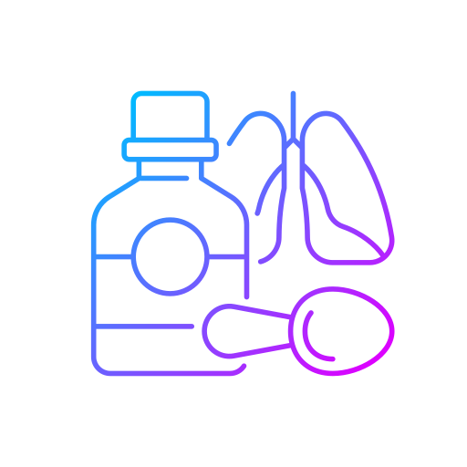 Cough syrup Generic Gradient icon