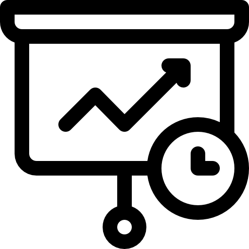 analytique Basic Rounded Lineal Icône