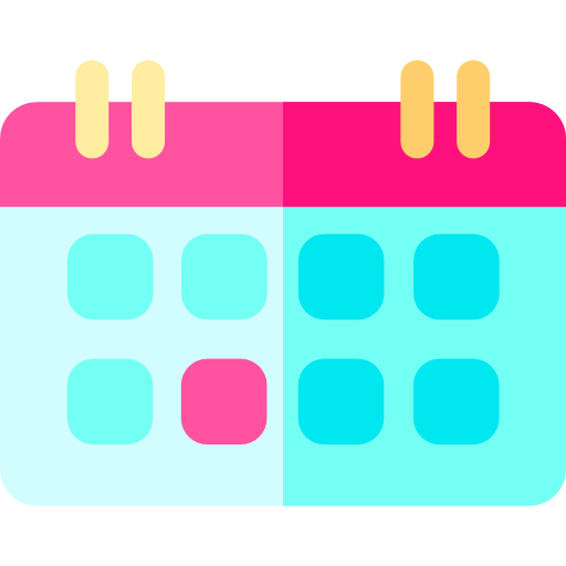 kalender Basic Rounded Flat icon