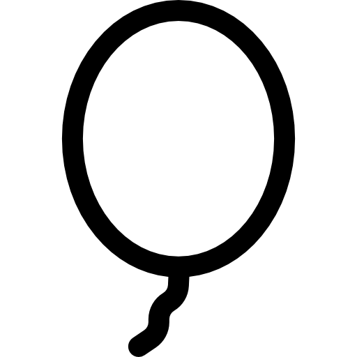 バルーン Basic Rounded Lineal icon