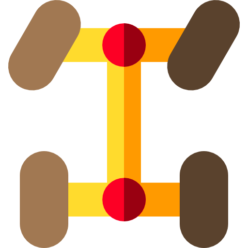 Chassis Basic Straight Flat icon