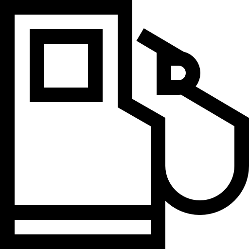 ガソリンスタンド Basic Straight Lineal icon