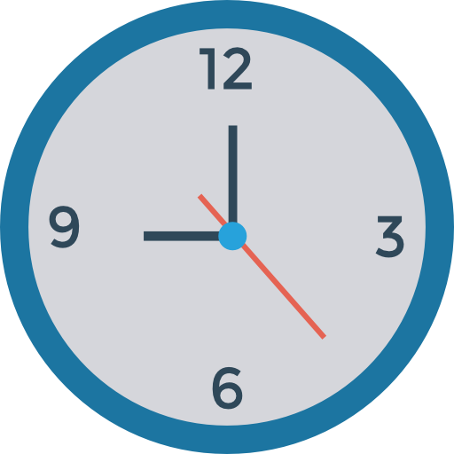 reloj Dinosoft Flat icono