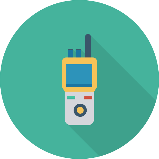 walkie-talkie Dinosoft Circular icoon