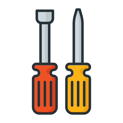 herramientas de trabajo Generic Outline Color icono