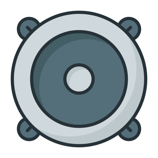 Woofer Generic Outline Color icon