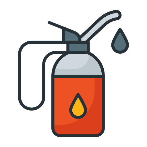 Spray gun Generic Outline Color icon