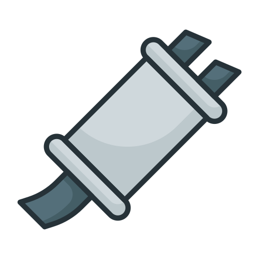 Catalytic converter Generic Outline Color icon