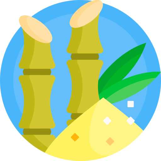 zuckerrohr Detailed Flat Circular Flat icon
