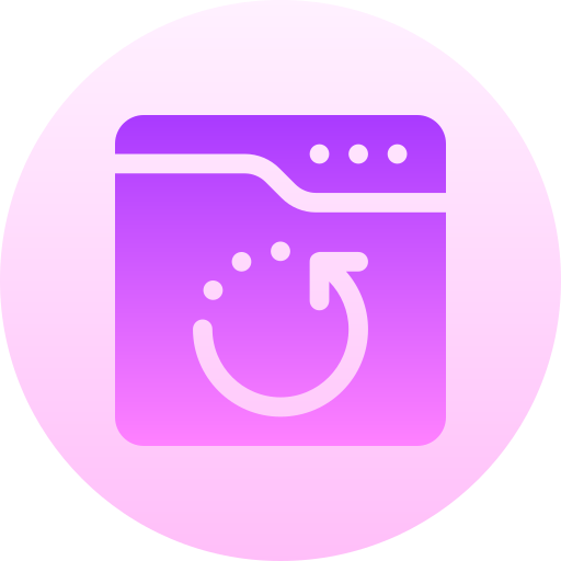 読み込み中 Basic Gradient Circular icon