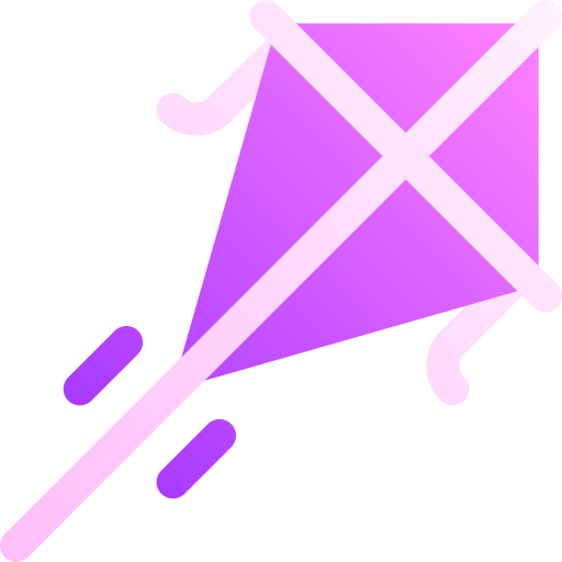 Kite Basic Gradient Gradient icon