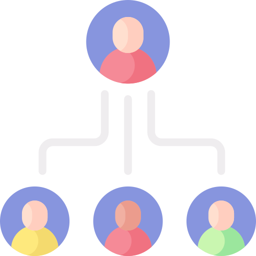 hierarchie Special Flat icon